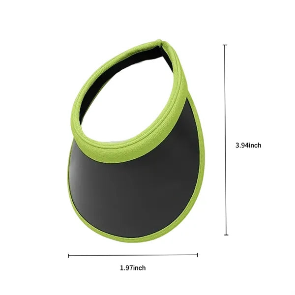 UV-Protective Visor Hat for Summer Cycling