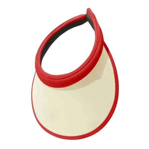 UV-Protective Visor Hat for Summer Cycling