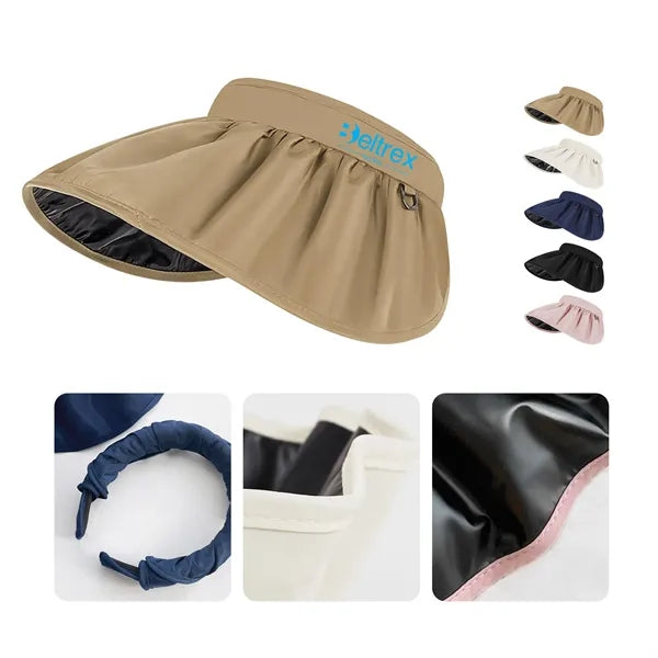 UV-Protective Visor Hat for Women's Sports