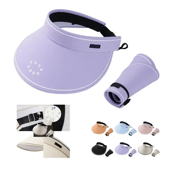 UPF50+ Visor Hat for Summer UV Protection