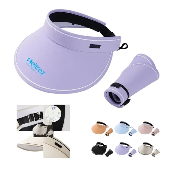 UPF50+ Visor Hat for Summer UV Protection