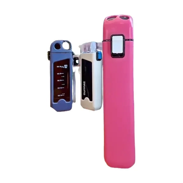 13 oz Rectangle Water Bottle With Portable Straw