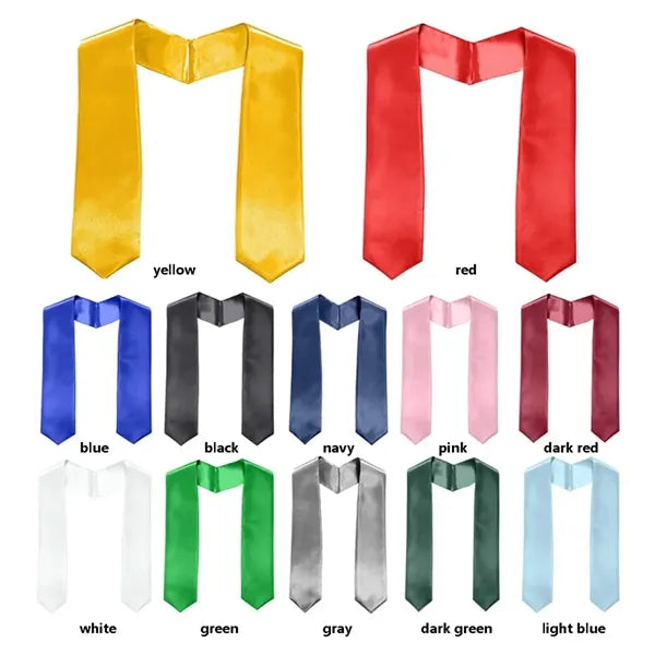 72" Plain Graduation Stole