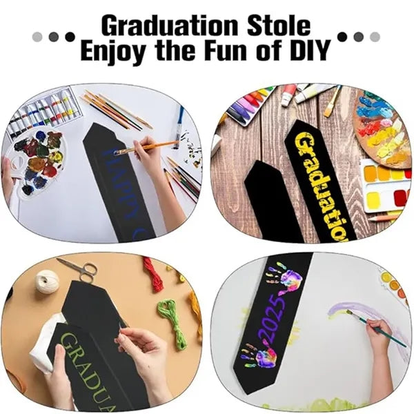 72" Plain Graduation Stole
