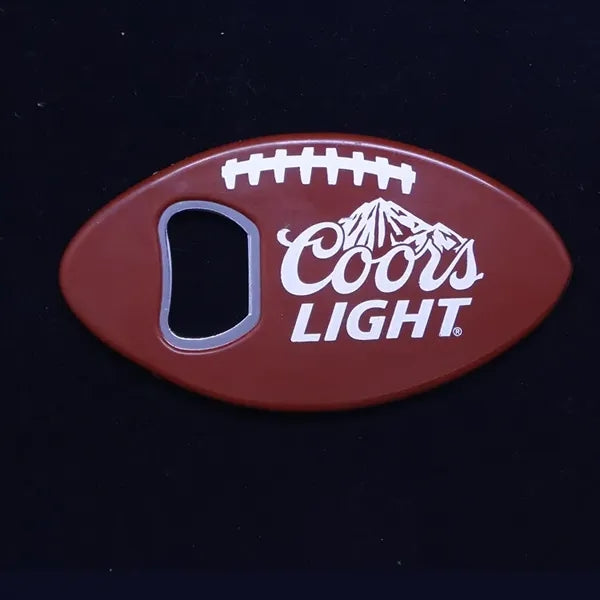 Football Coaster Bottle Opener