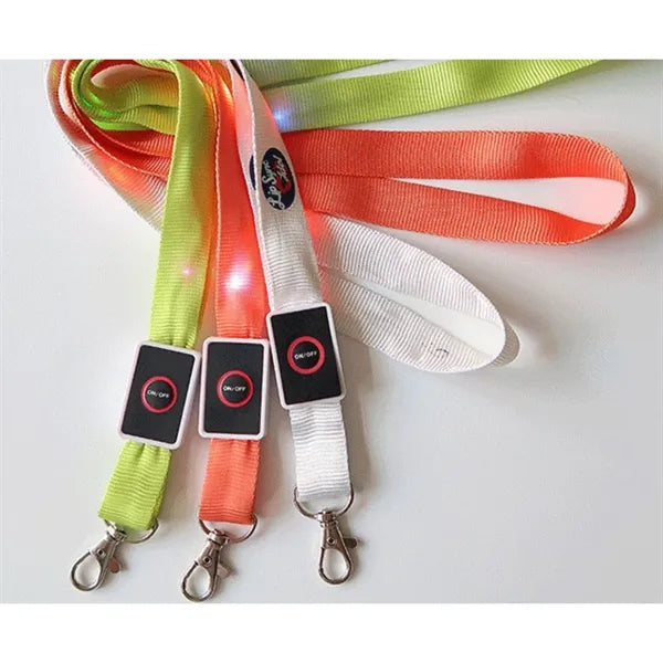 LED Lanyard with Logo Printing for Events