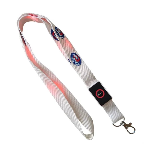 LED Lanyard with Logo Printing for Events