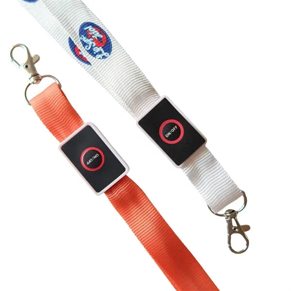 LED Lanyard with Logo Printing for Events