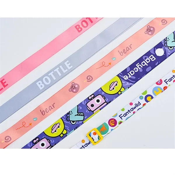 Adjustable Cartoon Water Bottle Strap for Kids