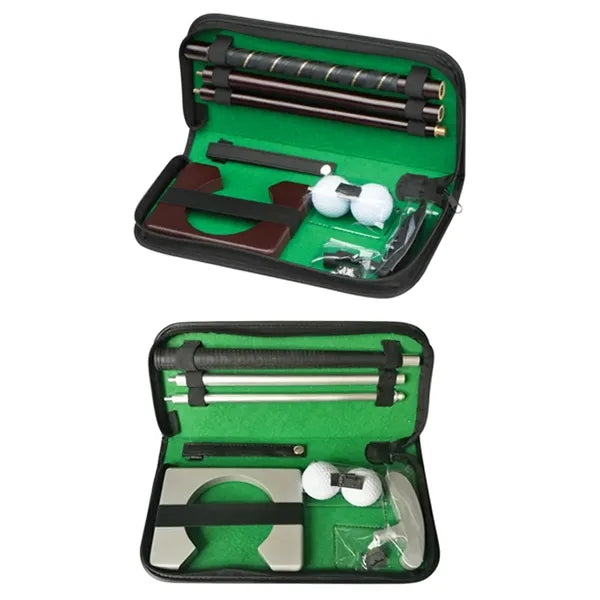 Portable Golf Putting Set for Indoor & Outdoor Practice