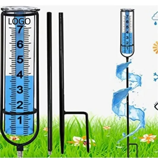 Professional Metal Rain Gauge for Farms Gardens