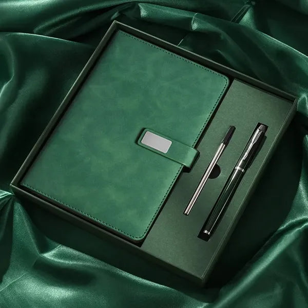Business Notebook Gift Set With Pen