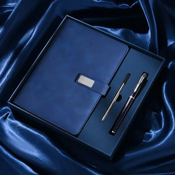 Business Notebook Gift Set With Pen