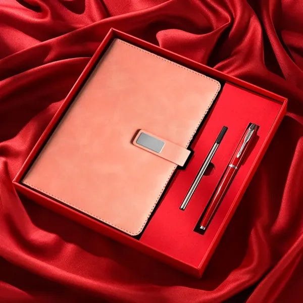 Business Notebook Gift Set With Pen
