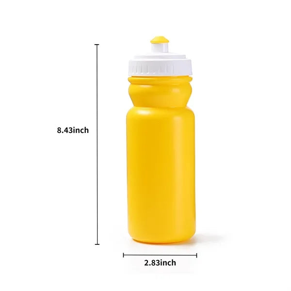 20oz Multi-Color Sports Water Bottle with Leak-Proof Design