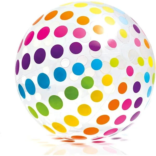 Durable PVC Inflatable Colorful Beach Ball for Outdoor Fun
