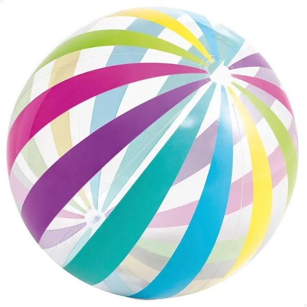 Durable PVC Inflatable Colorful Beach Ball for Outdoor Fun
