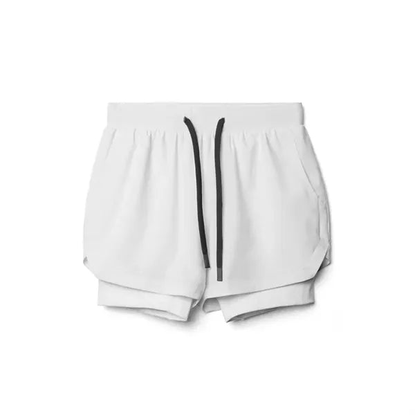 Muscle Men's 2 in 1 Quick-Dry Running Shorts