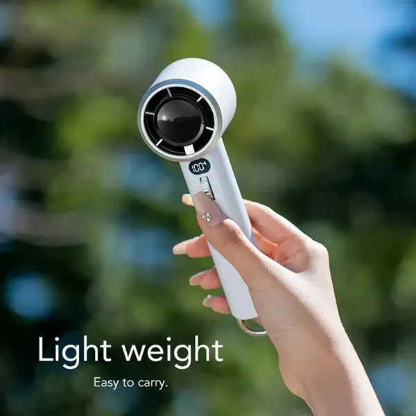 3000 mAh Rechargeable Handheld Mini Turbo Fan