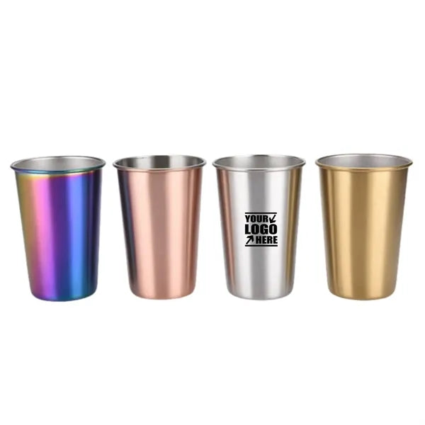 17 Oz Single Wall Stainless Steel Cold Water Drinking Cup