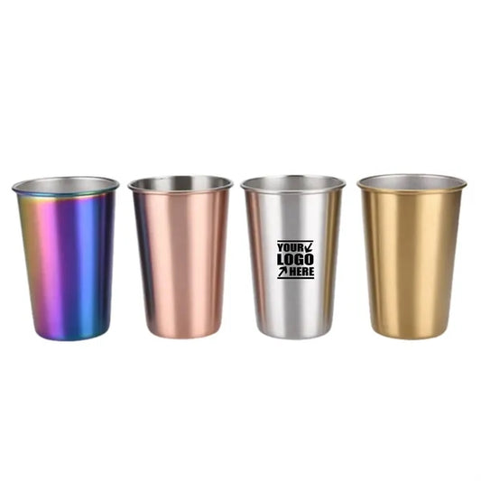 17 Oz Single Wall Stainless Steel Cold Water Drinking Cup