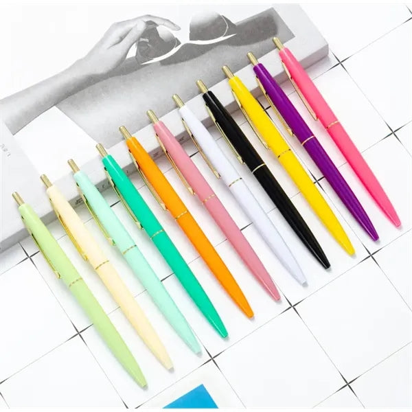 Metal color promotion ink pen