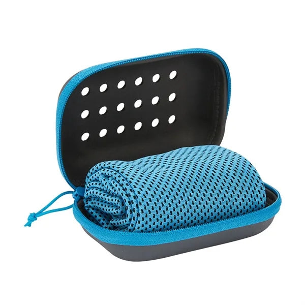 Quick-Dry Sports Towel With Portable Storage Bag