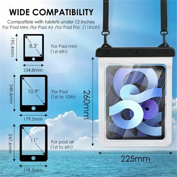 Large Capacity PVC Waterproof Bag Below 11 Inches