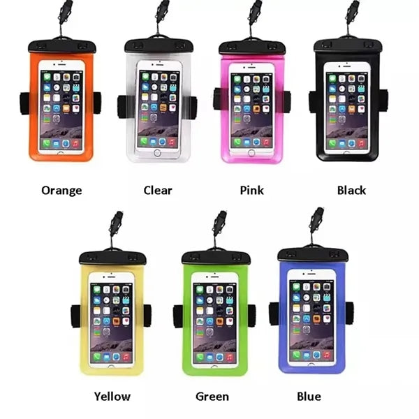 Waterproof Cellphone Case Dry Bag with Arm Band
