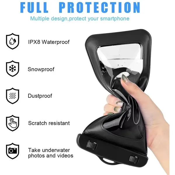 Waterproof Cellphone Case Dry Bag with Arm Band