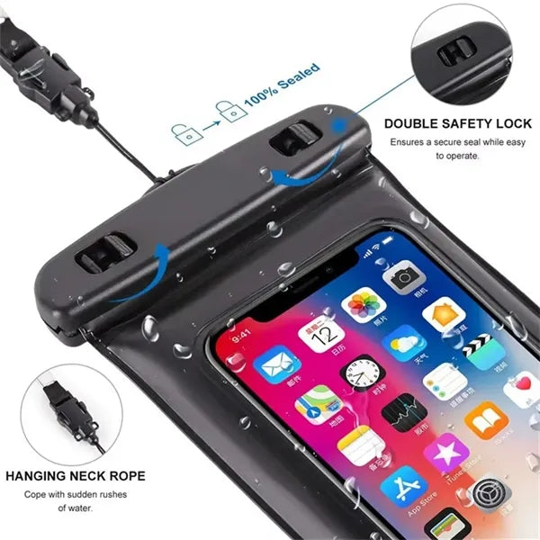 Waterproof Cellphone Case Dry Bag with Arm Band