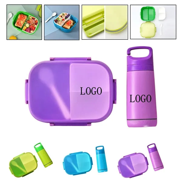 Water Bottle Student Lunch Box Set