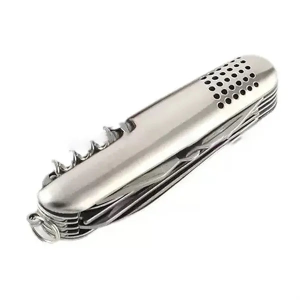 10-in-1 Stainless Steel Multitool Pocket Knife