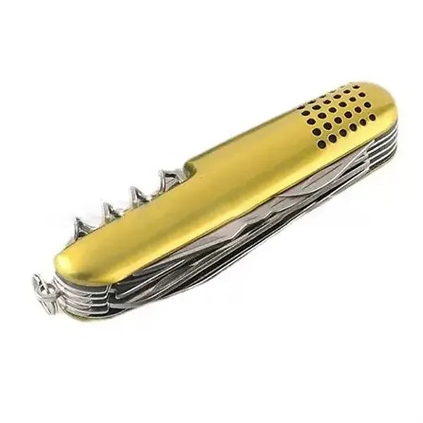 10-in-1 Stainless Steel Multitool Pocket Knife