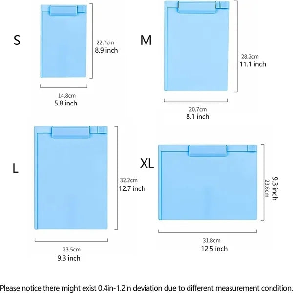 A5 Clipboard Tray Pen Holder for Business Use