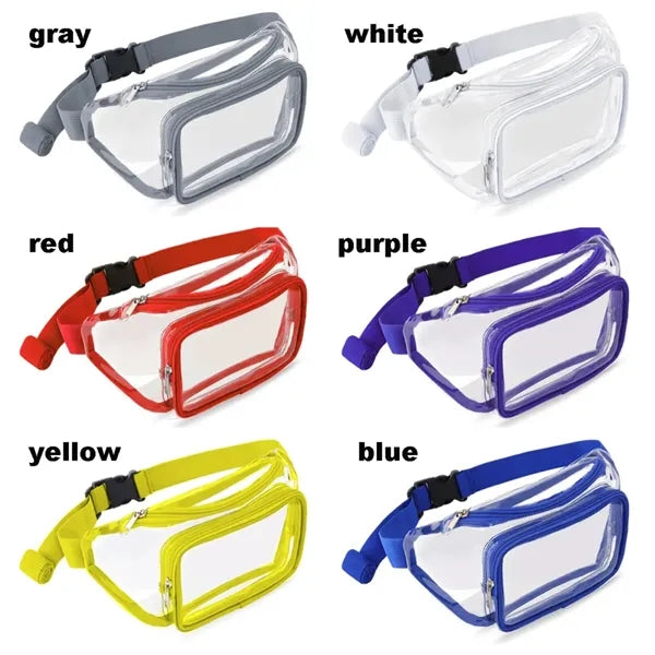 Clear Fanny Pack Stadium Approved