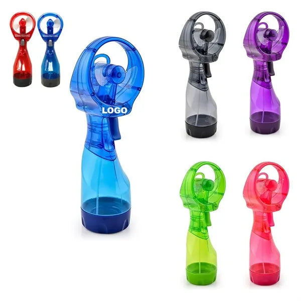 Handheld Battery Powered Water Misting Fan
