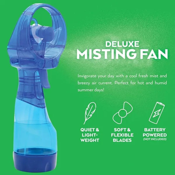 Handheld Battery Powered Water Misting Fan