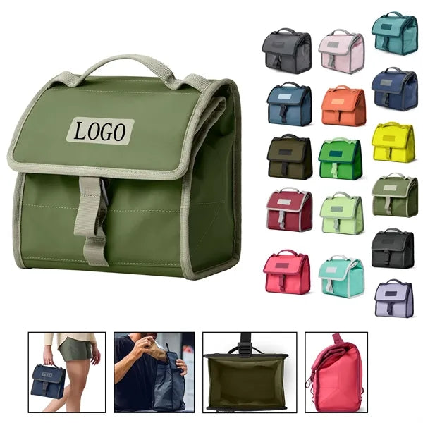 Packable Lunch Bag 9"L x 9"W x 6"H