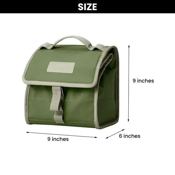 Packable Lunch Bag 9"L x 9"W x 6"H