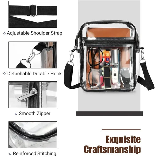 Clear Crossbody Purse Bag