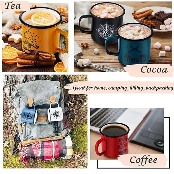 12 Oz Enamel Mug