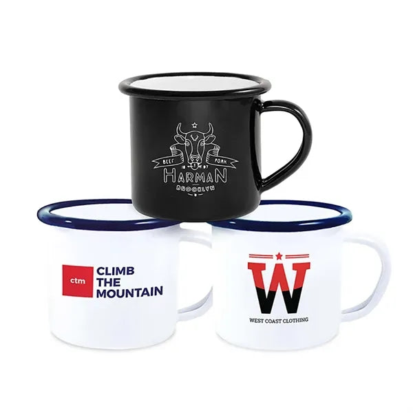 12 Oz Enamel Mug