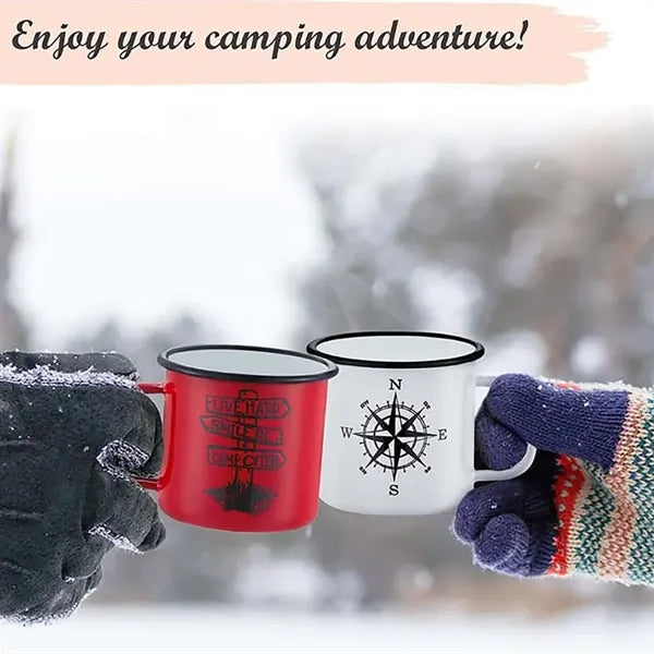 12 Oz Enamel Mug