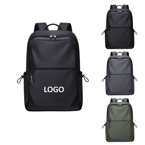 Waterproof Backpack Classical Basic Bag Black Gray