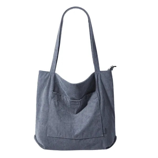 Women Corduroy Tote Bag Large Shoulder Handbags