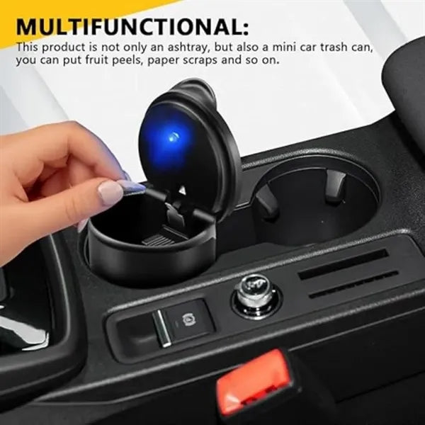 Car Ashtray With LED Light