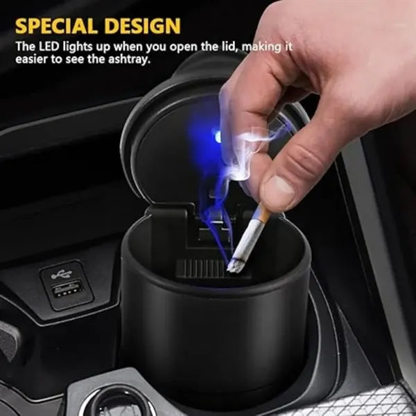 Car Ashtray With LED Light