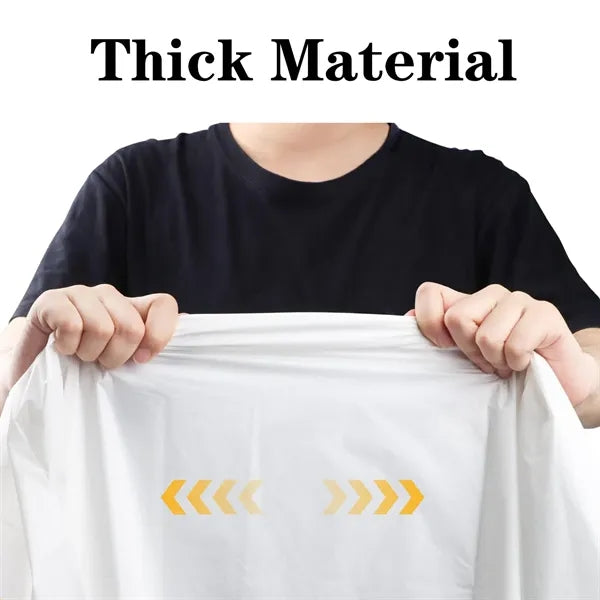 Single Piece Pack of One-Time Use Plastic Tablecloth