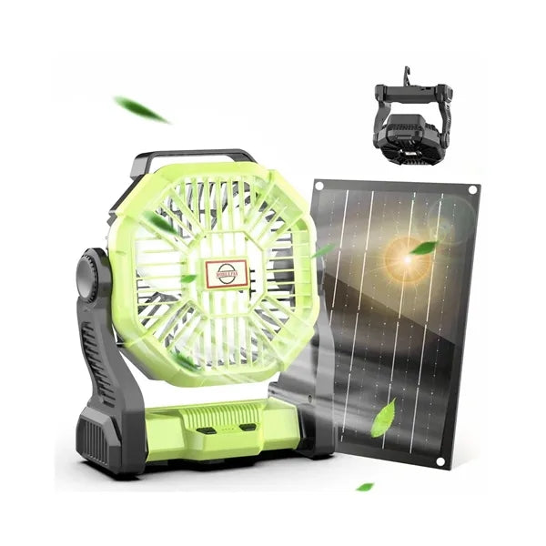 Rechargeable Camp Fan & Emergency Light